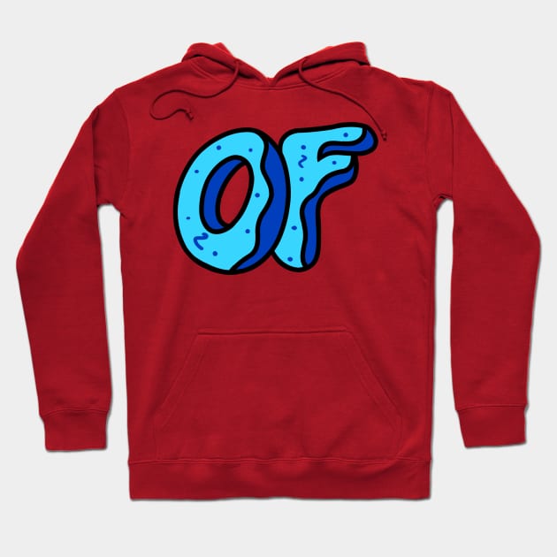 blue odd future donut hoodie Hoodie by MemeTeam